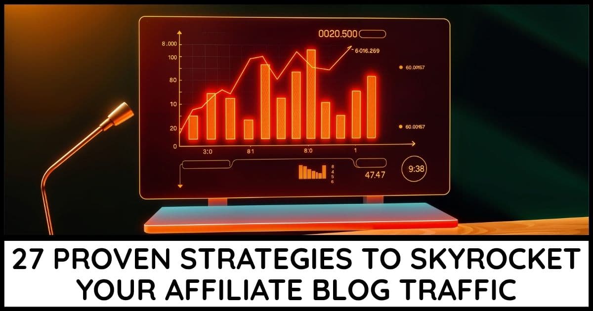 27 proven strategies to skyrocket your affiliate blog traffic