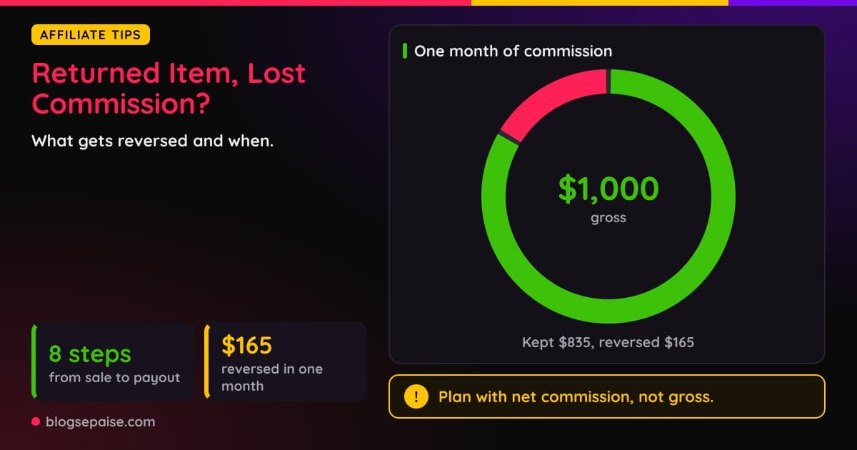 What Happens To Your Affiliate Commission When A Customer Returns The Item