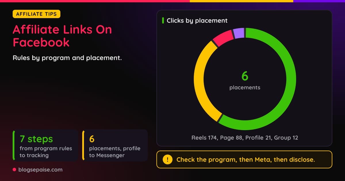 Can You Use Affiliate Links On Facebook? Rules By Program And Placement