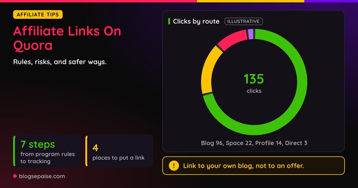 Can You Use Affiliate Links On Quora? Rules, Risks, And Safer Ways