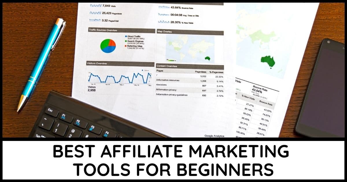 Best affiliate marketing tools for beginners