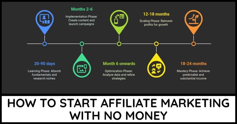 How to start affiliate marketing with no money