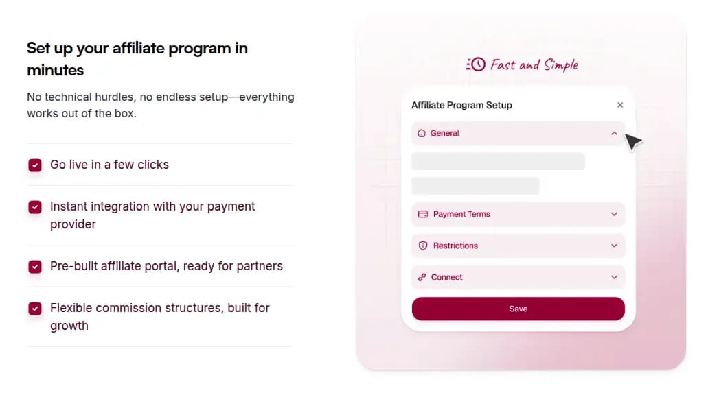 Affonso Launch Program In Minutes
