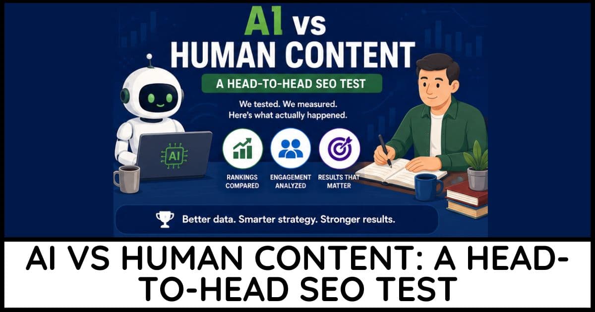 AI vs. human content cover image
