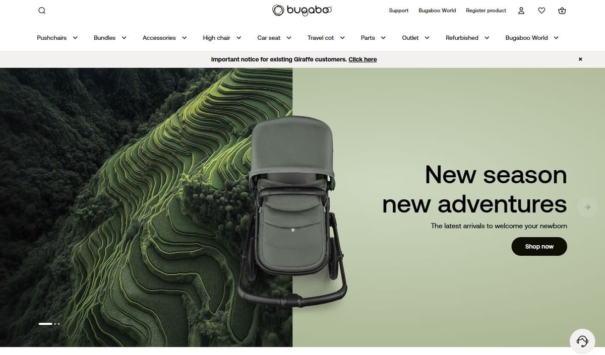 Bugaboo - Premium strollers, car seats, and baby gear for active families