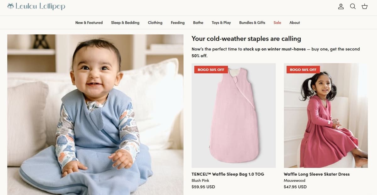 Loulou Lollipop - Eco-friendly and stylish baby and toddler lifestyle products