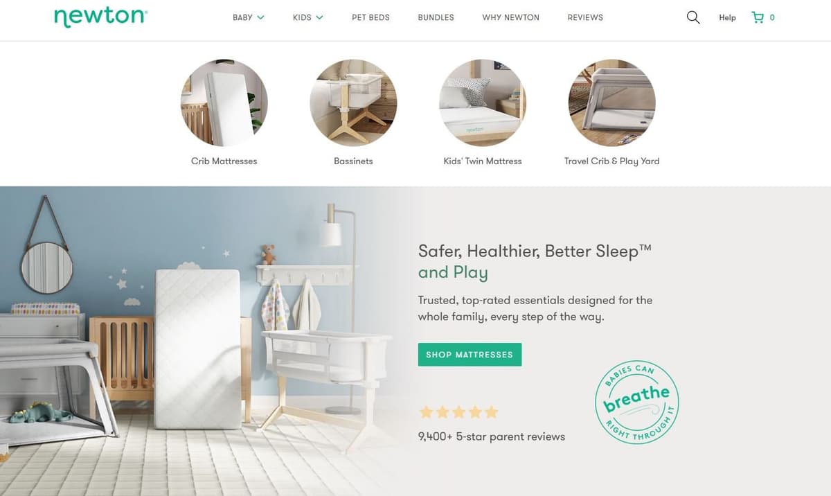 Newton Baby - Breathable and washable crib mattresses and sleep products