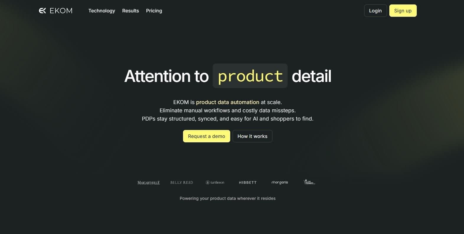 EKOM - AI-powered eCommerce product listing optimization platform