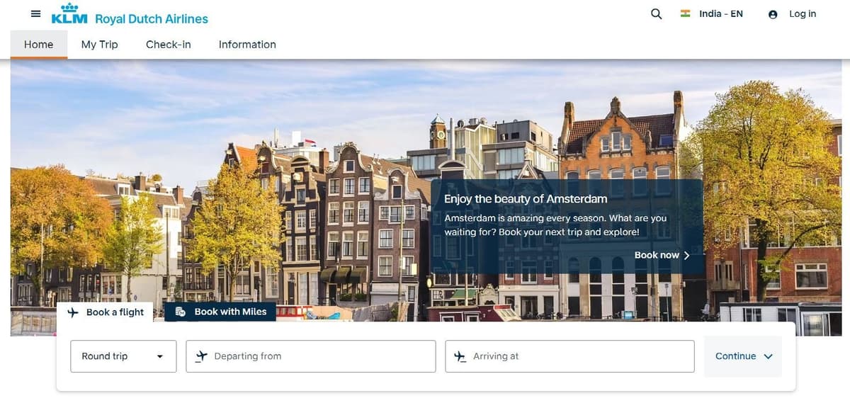 KLM - Award-winning airline flying to 92 European cities and 70 international destinations