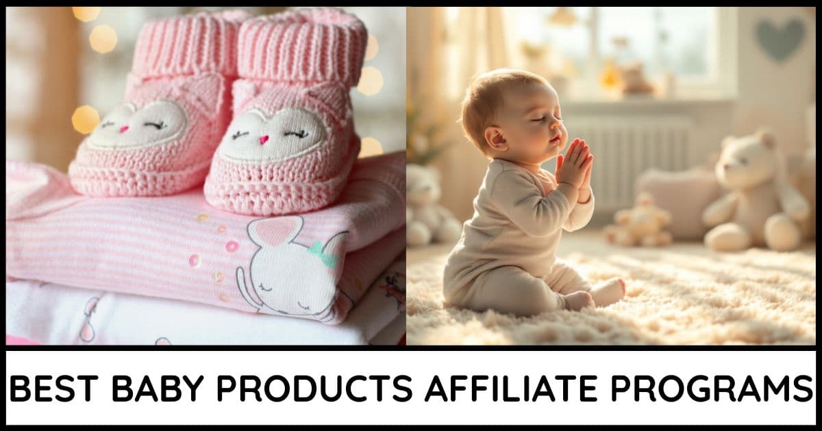 Cover image for best baby products affiliate programs article