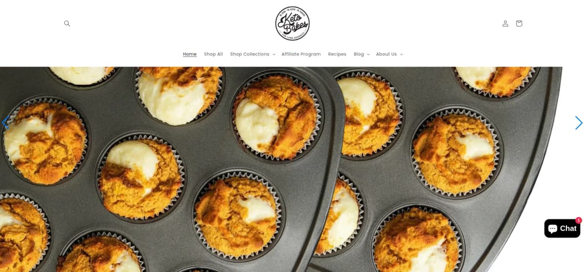 KetoBakes - Low-carb baking mixes with zero starch, no gluten, and no added sugar
