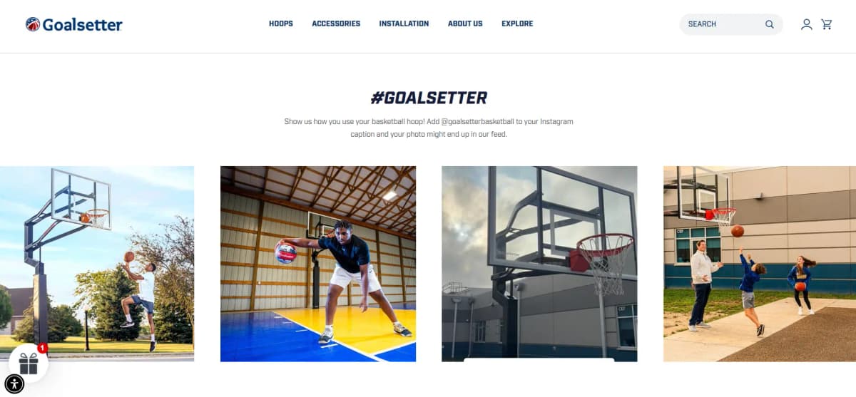 Goalsetter - Adjustable in-ground basketball hoops with tempered glass backboards