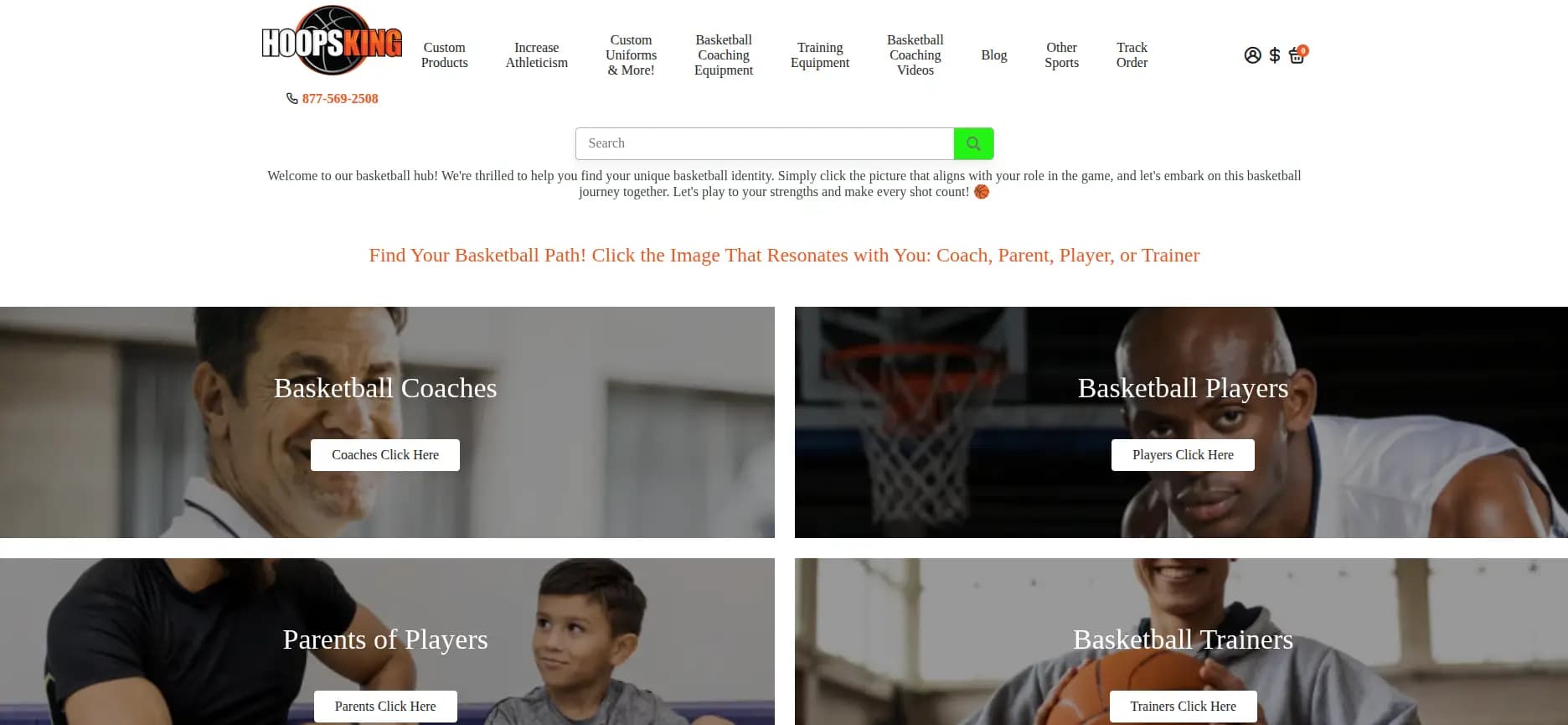 HoopsKing - Basketball training aids, gear, and custom equipment for players and coaches