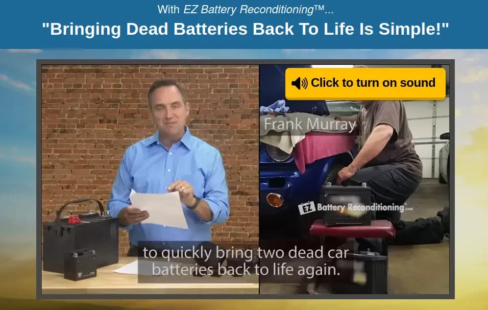 EZ Battery Reconditioning program