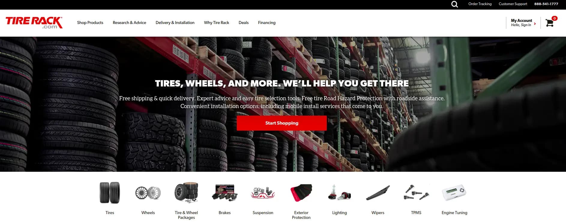 Tire Rack automotive retailer