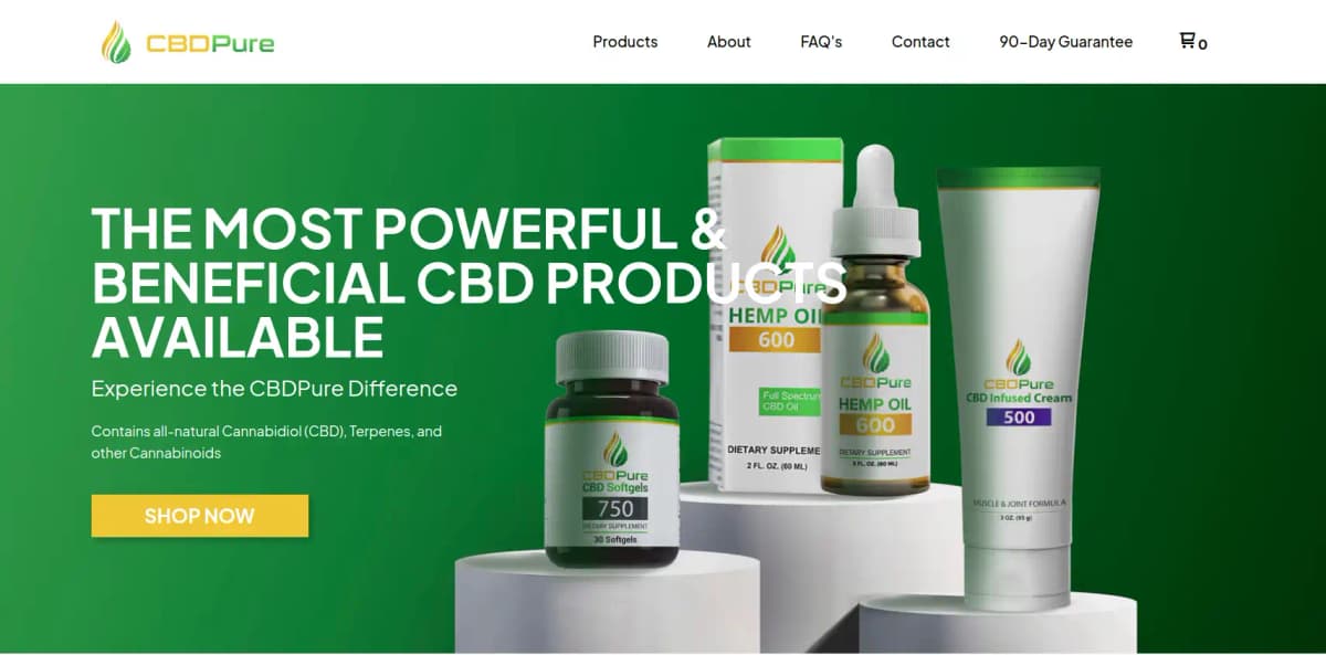CBDPure - Pacific Northwest CBD with minimal processing and organic farming