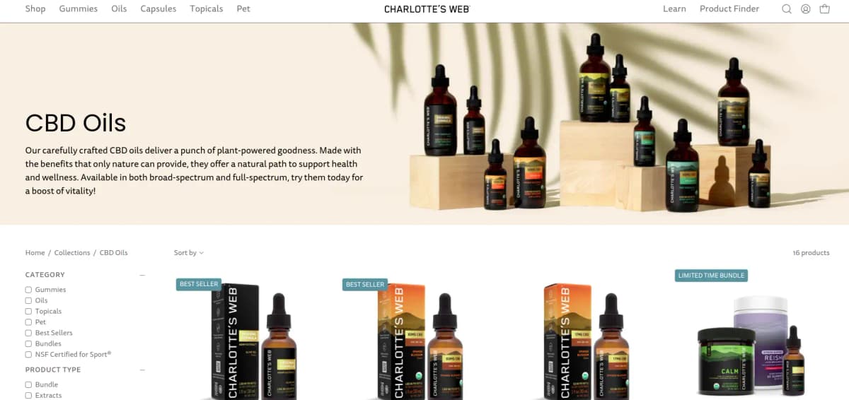 Charlotte's Web - Pioneer hemp-derived wellness company with FDA-registered facility