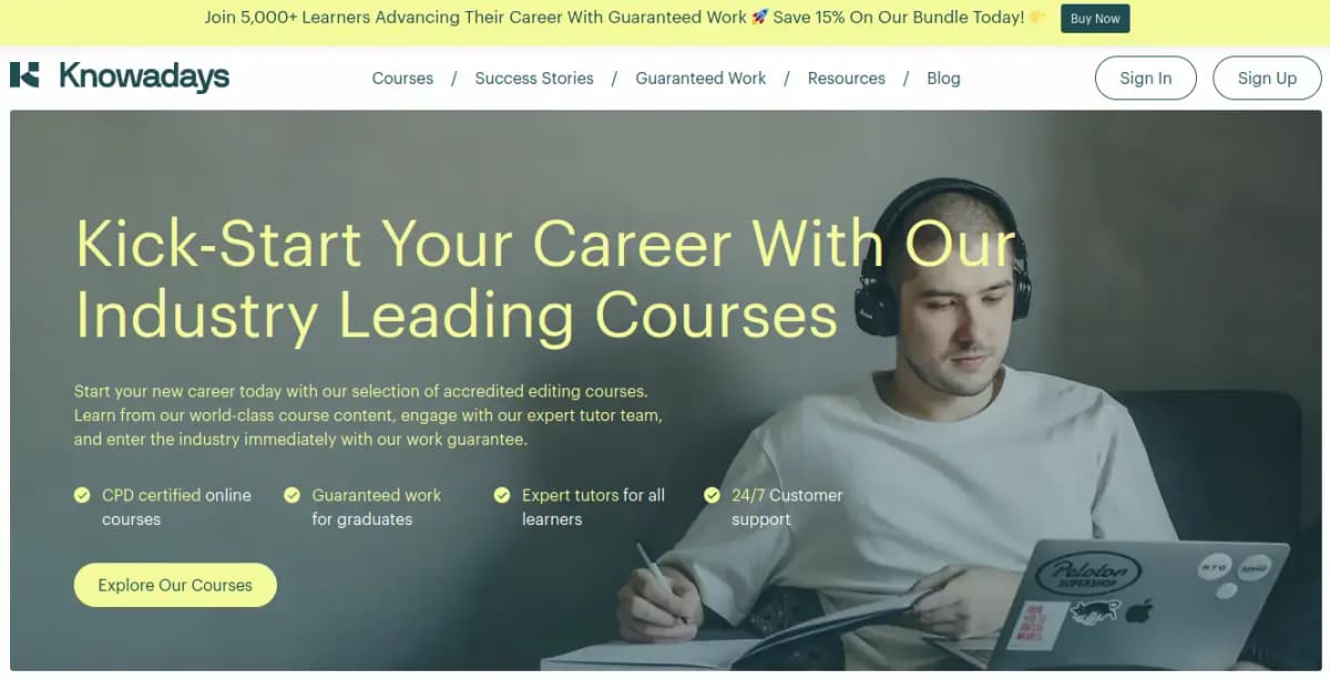 Knowadays professional skills online courses