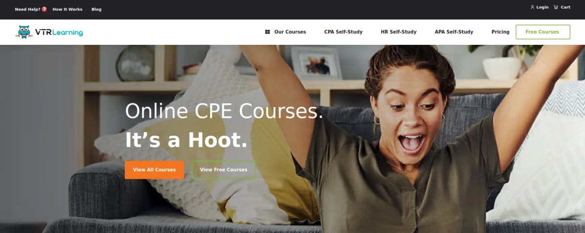 VTR Learning professional continuing education