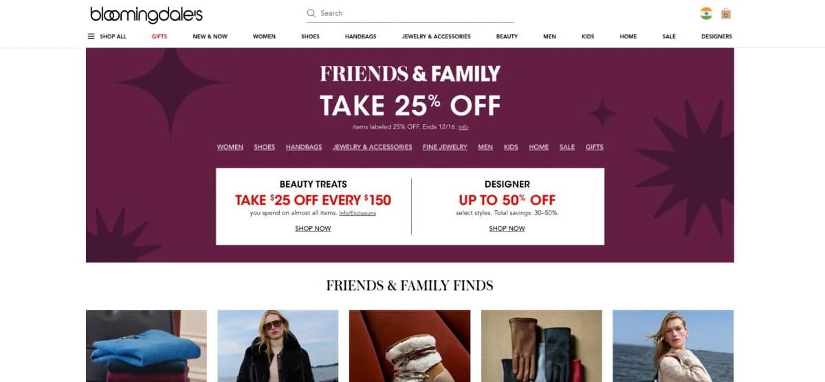 Bloomingdale's fashion and home