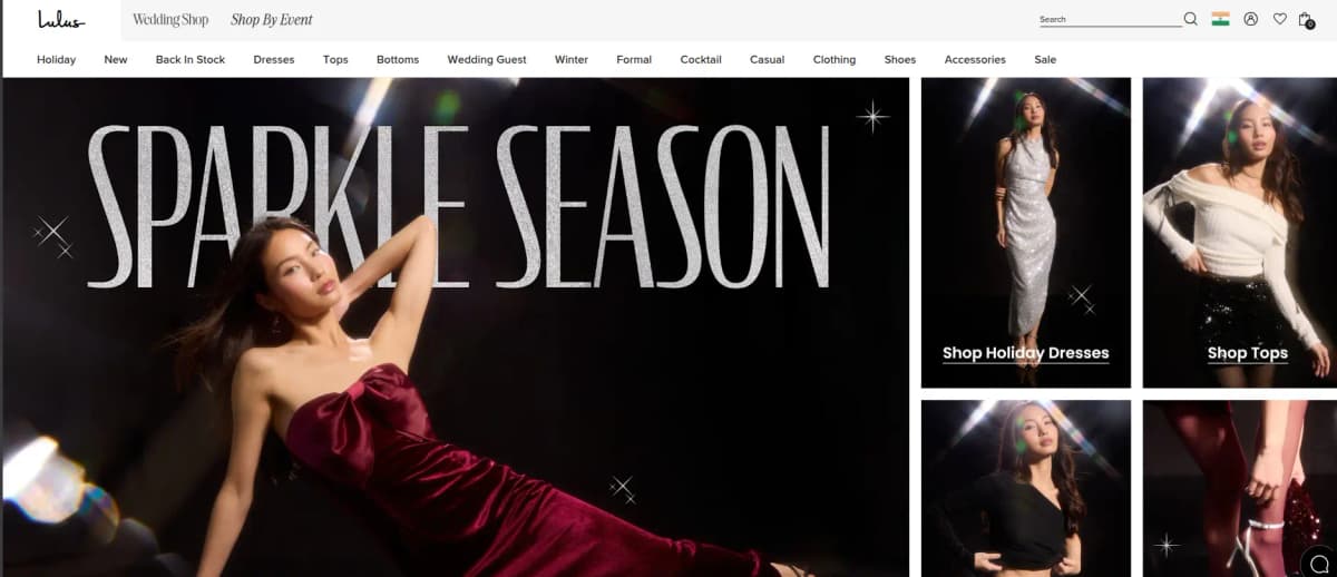 Lulus online fashion retailer