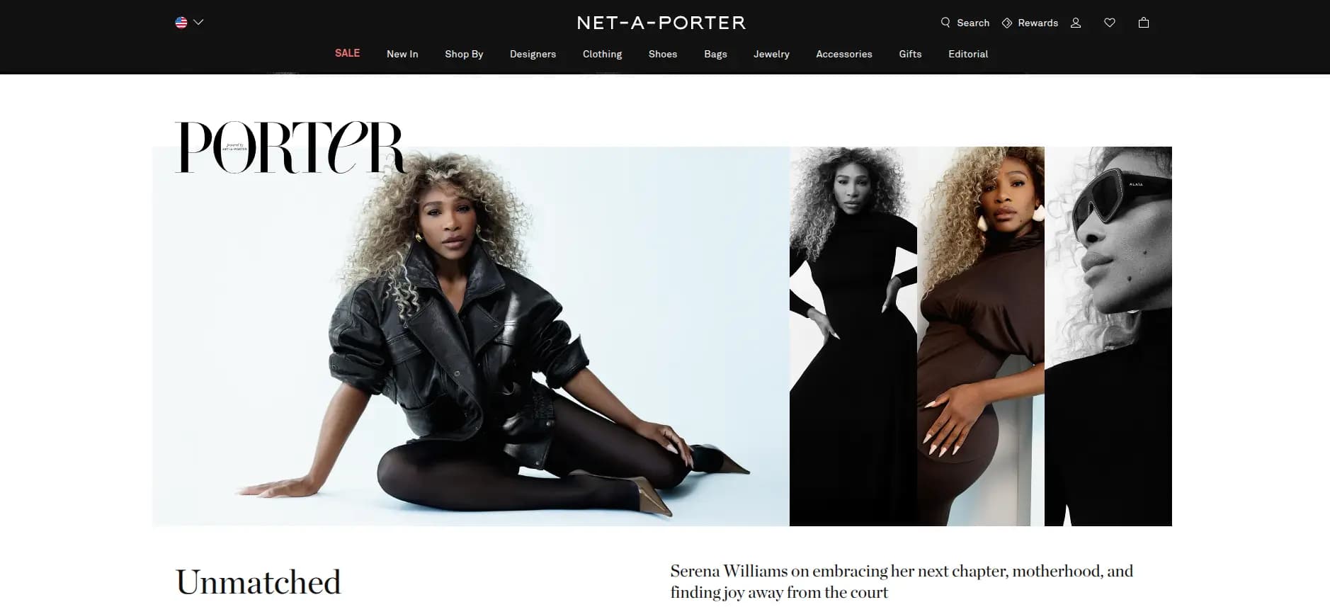 NET‑A‑PORTER clothes and accessories