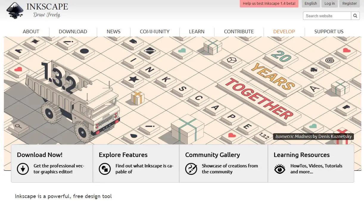 Inkscape graphic design tool
