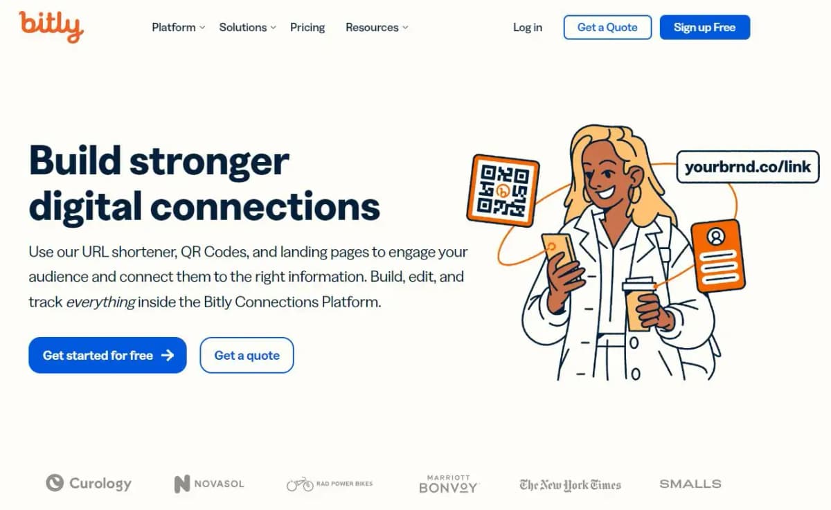 Bitly link management platform