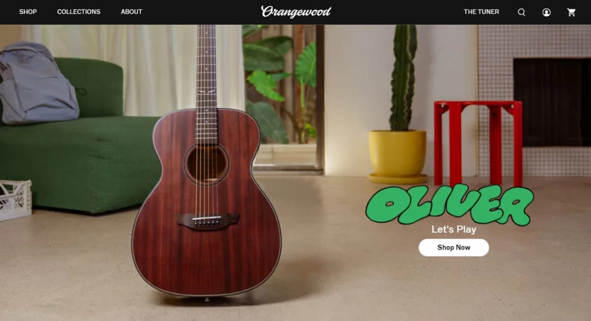 Orangewood guitars