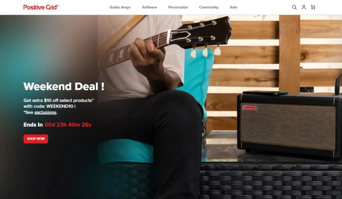 Positive Grid music tech and software