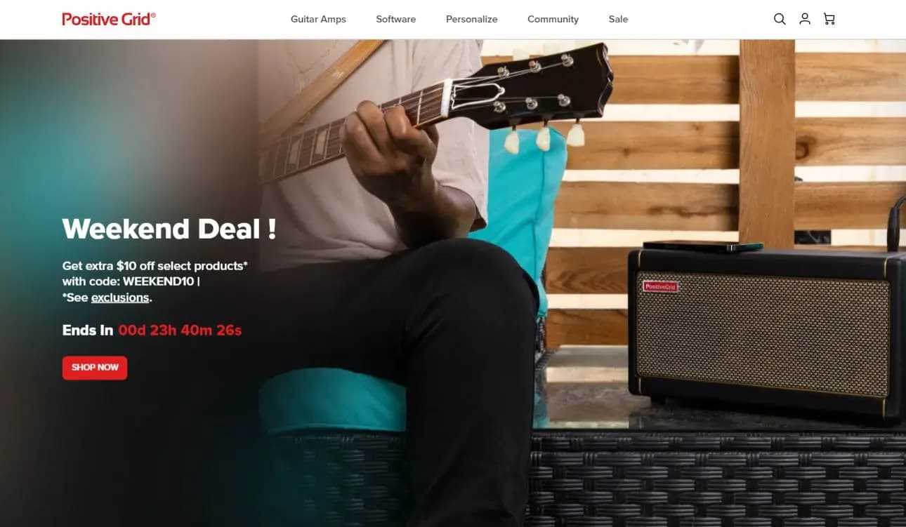 Positive Grid music tech and software