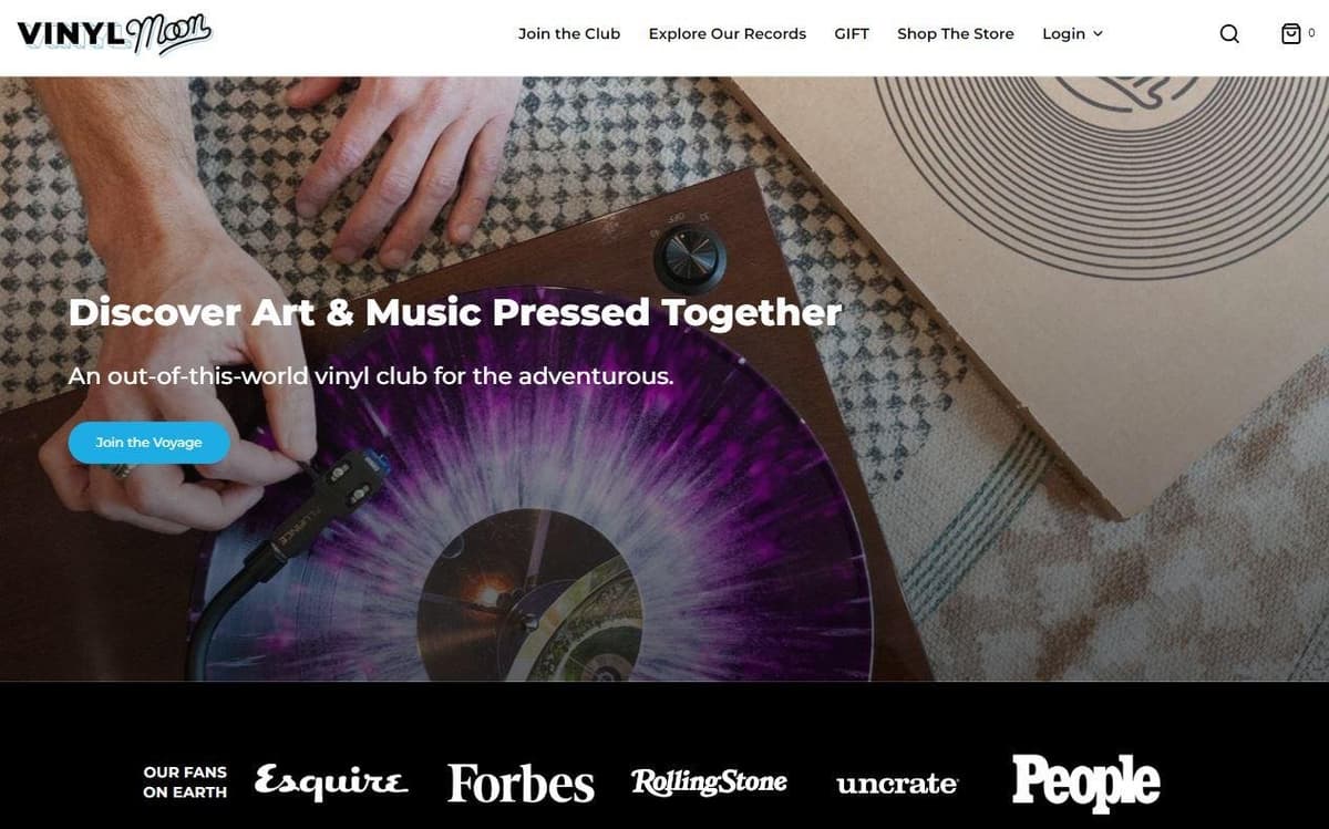 Vinyl Moon subscription service