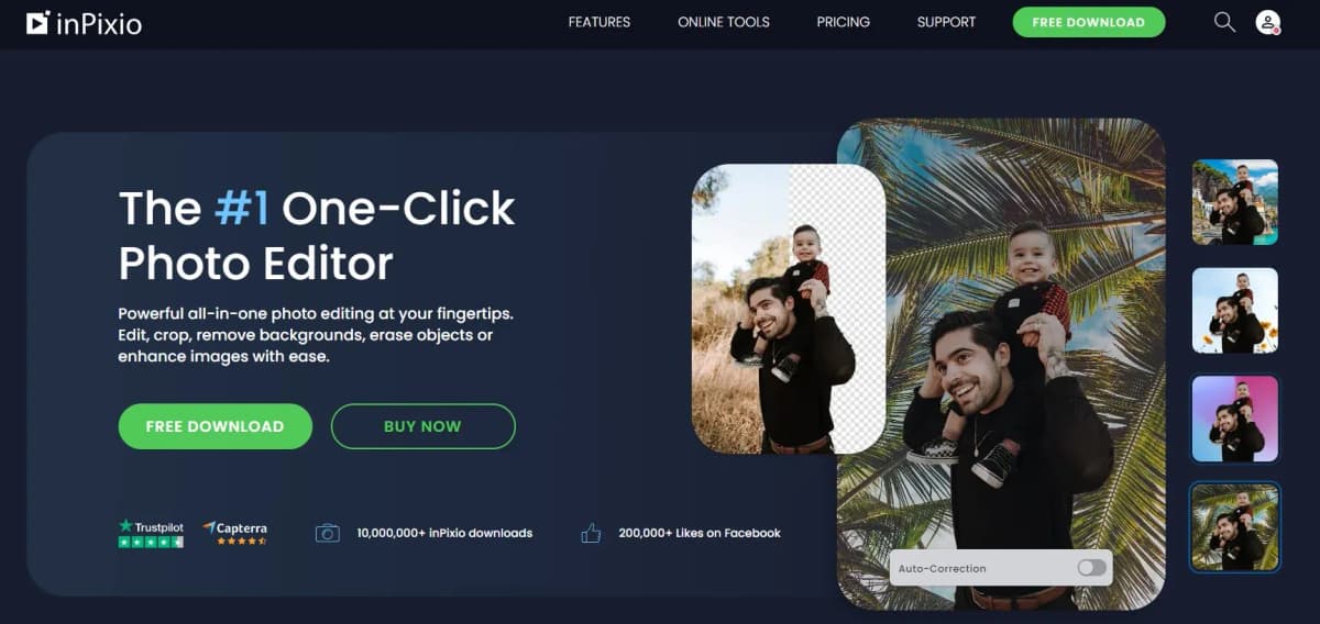 inPixio photo editor