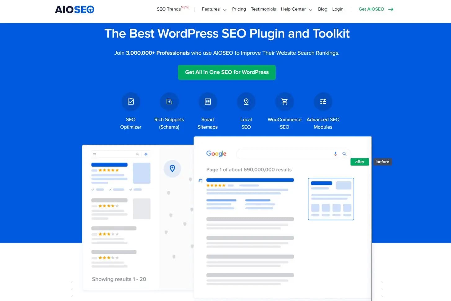 All In One SEO plugin