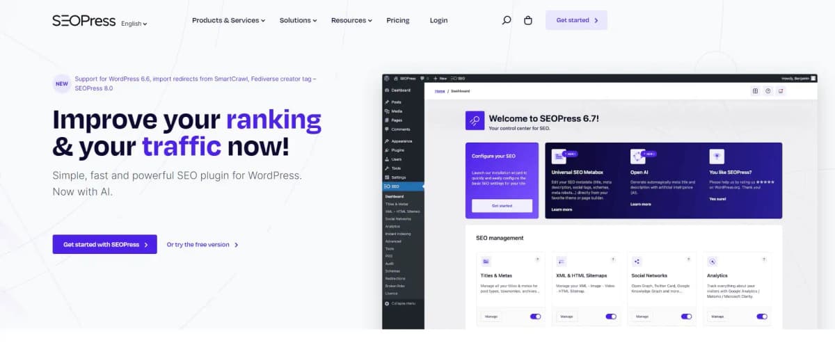 SEOPress plugin