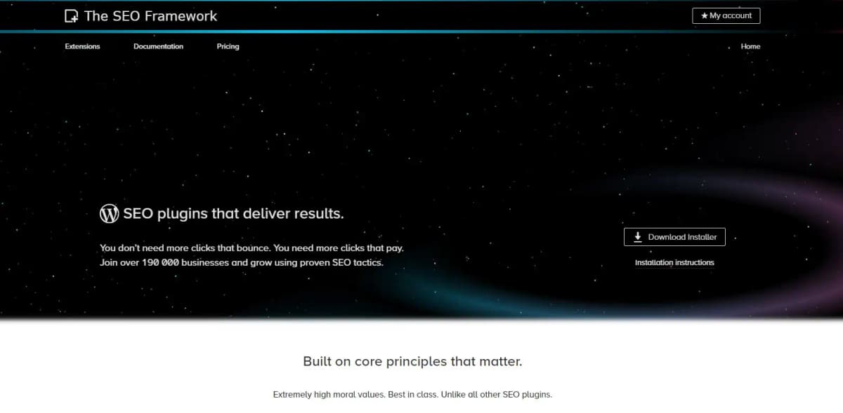 The SEO Framework plugin