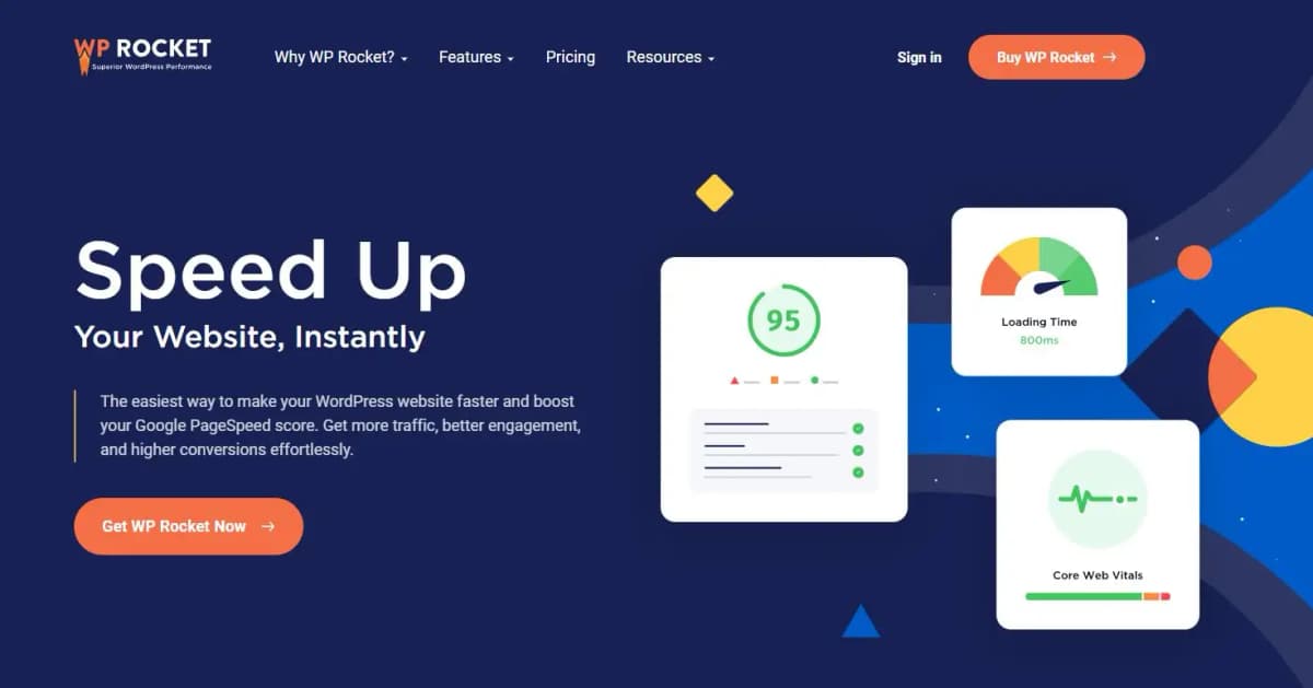 WP Rocket plugin