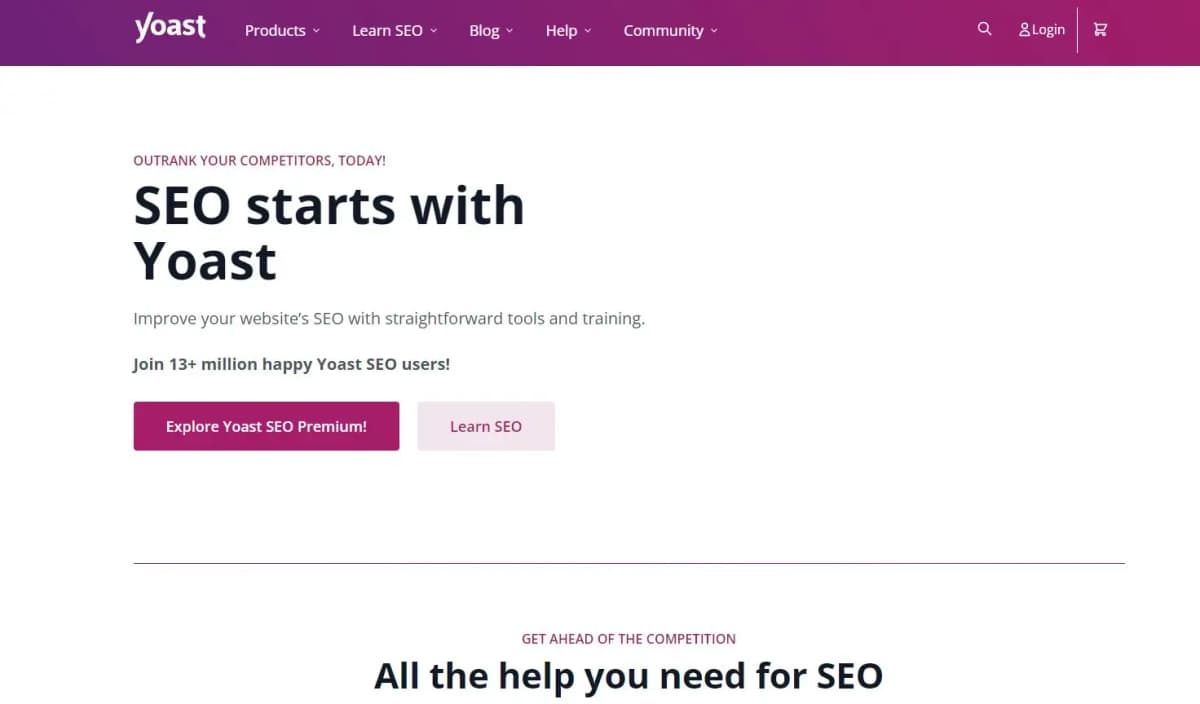 Yoast SEO plugin