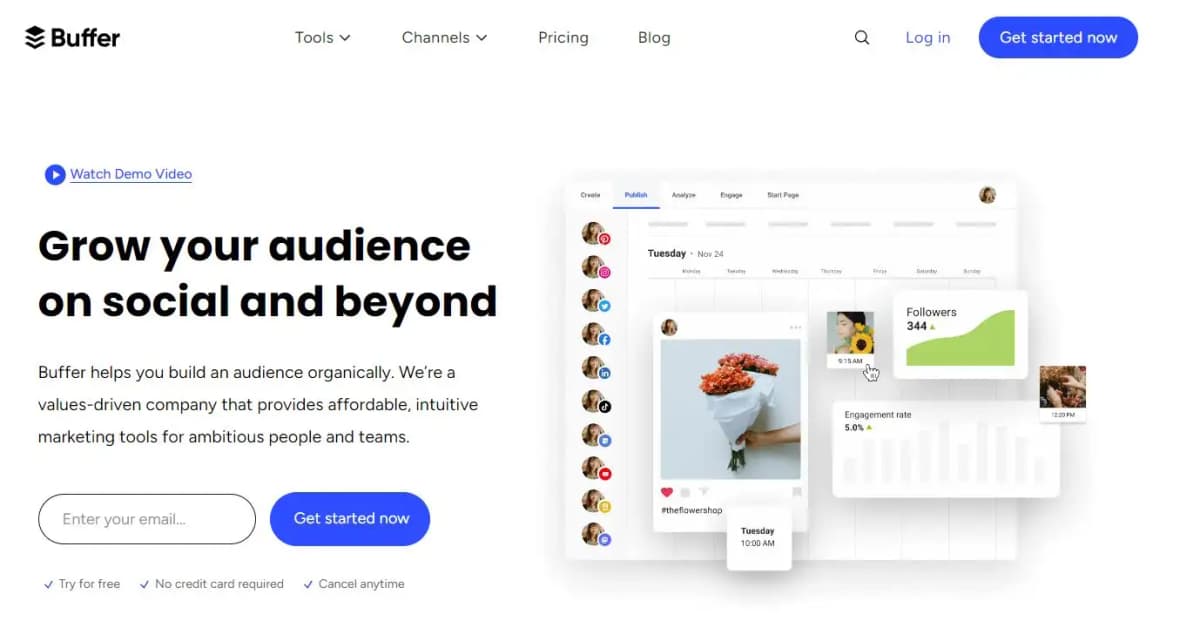 Buffer social media scheduler