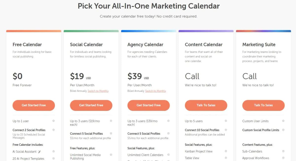 CoSchedule pricing