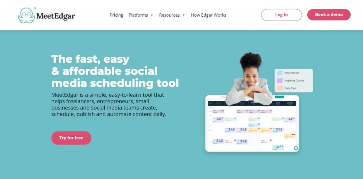 MeetEdgar social media scheduler