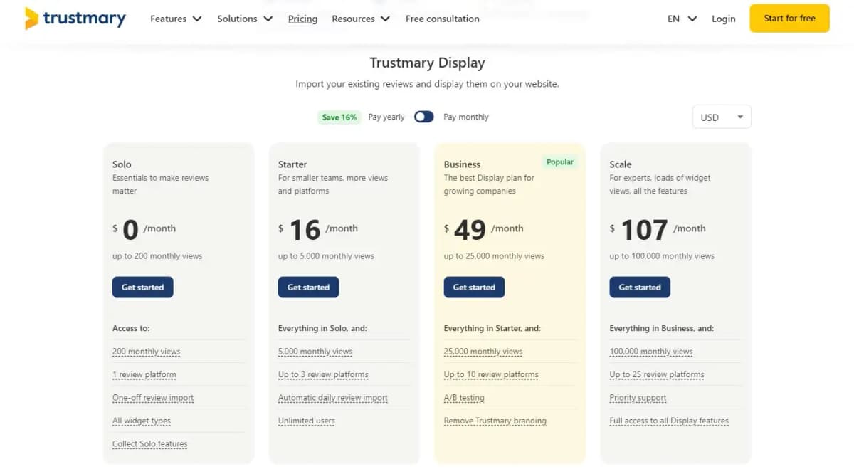 Trustmary social proof platform