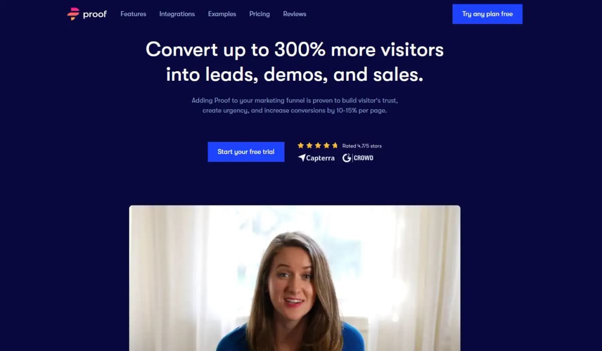 UseProof social proof platform