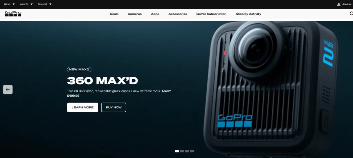 GoPro action cameras