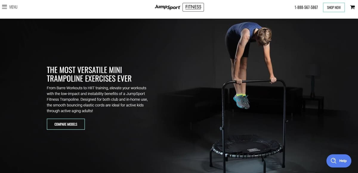 JumpSport trampoline gear