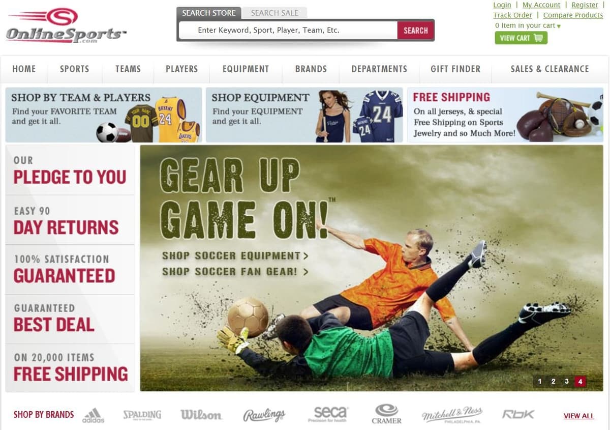 OnlineSports products