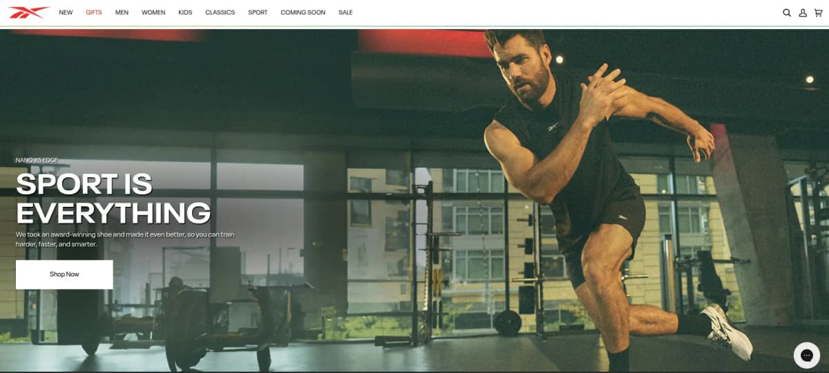 Reebok fitness apparel