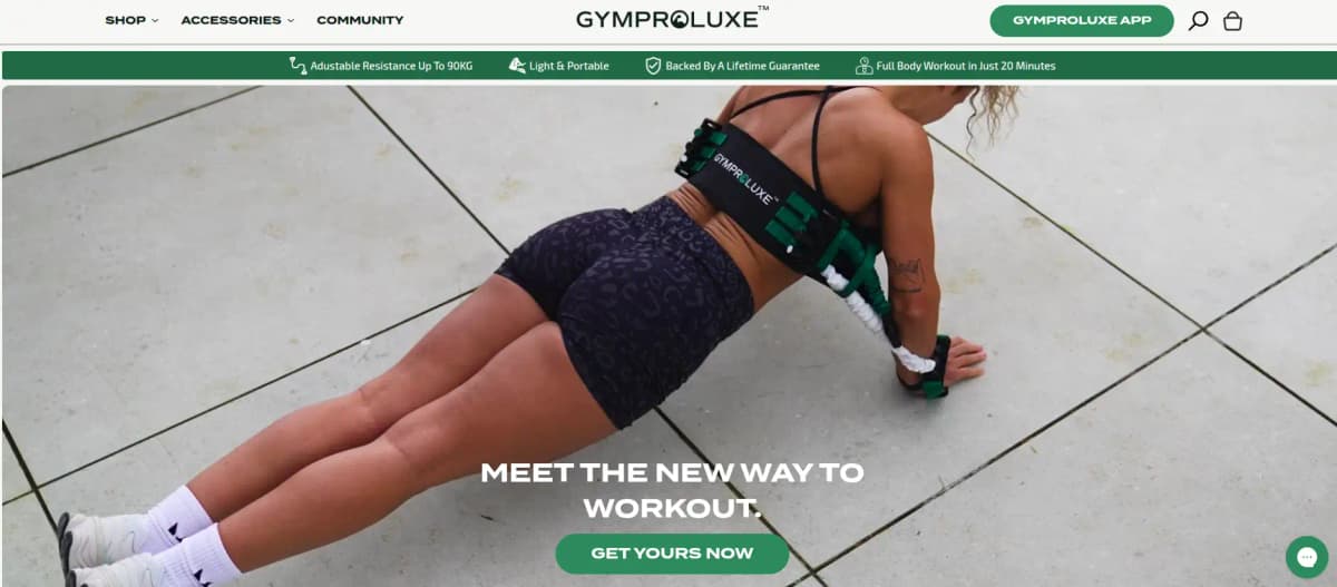 Gymproluxe compact home gym systems