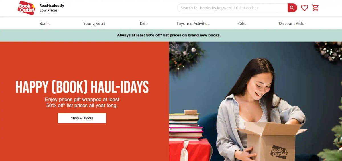 Book Outlet discounted books