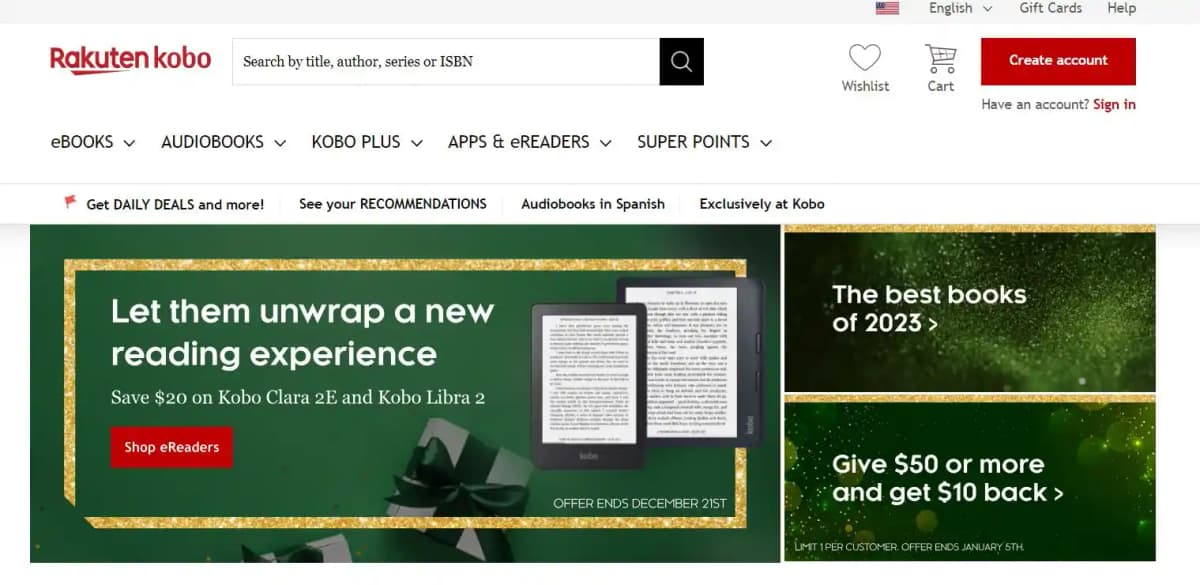 Kobo eReaders and eBooks
